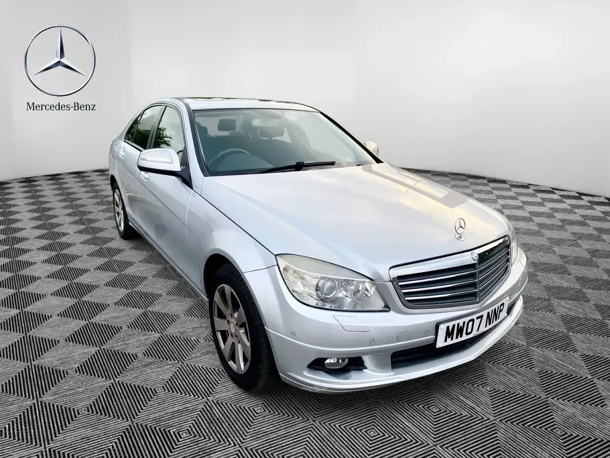 Used Mercedes C200 SE 2007 Silver Sedan