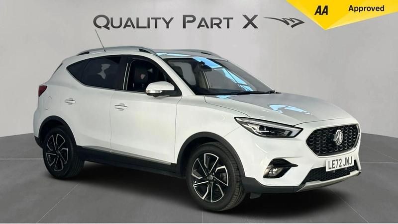 White Used 2023 MG ZS Exclusive Sedan | £12,700 (Fair price) - Image 1/4