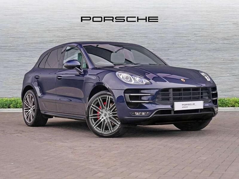 Blue Used 2018 Porsche Macan Turbo SUV | £39,990 - Image 1/4