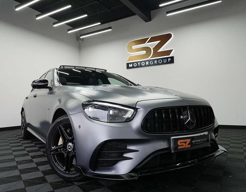 Used Mercedes E300 AMG Line Premium Plus 2021 Grey Sedan