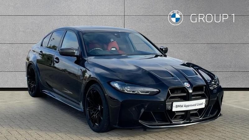 Black Used 2022 BMW M3 Competition Edition | £54,995 (Fair price) - Image 1/4