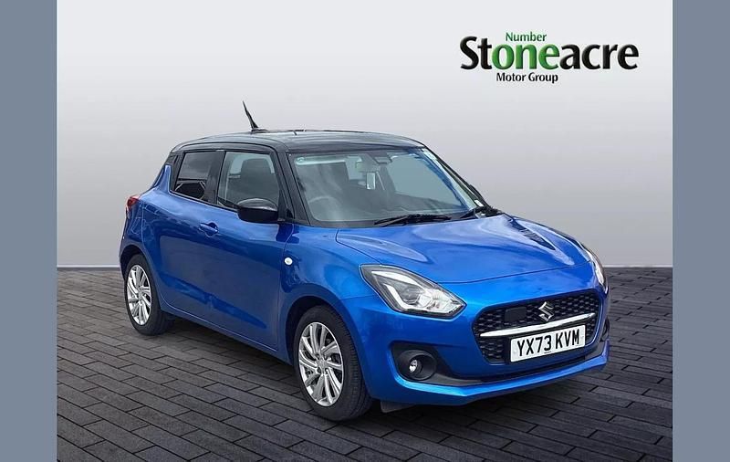 Blue Used 2023 Suzuki Swift SZ-T Hatchback | £15,495 (Fair price) - Image 1/4