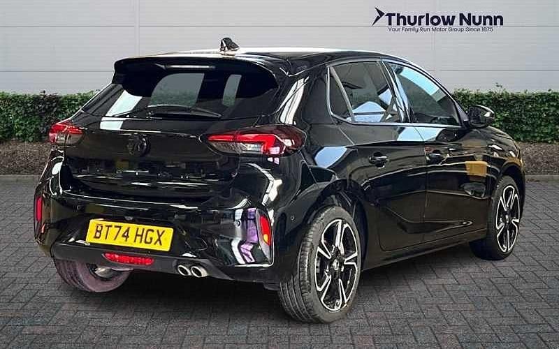 Used Vauxhall Corsa Ultimate 131 HP (96 kW) 2023 Black Hatchback