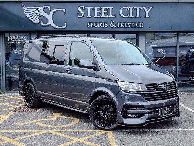 Grey Used 2022 VW T6.1 Highline Van | £37,985 (Expensive) - Image 1/2