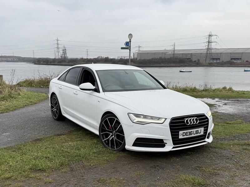 Used Audi A6 S-Line 190 HP (139 kW) 2016 White Sedan