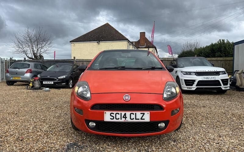 Used Fiat Punto S 77 HP (56 kW) 2013 Orange/black Hatchback