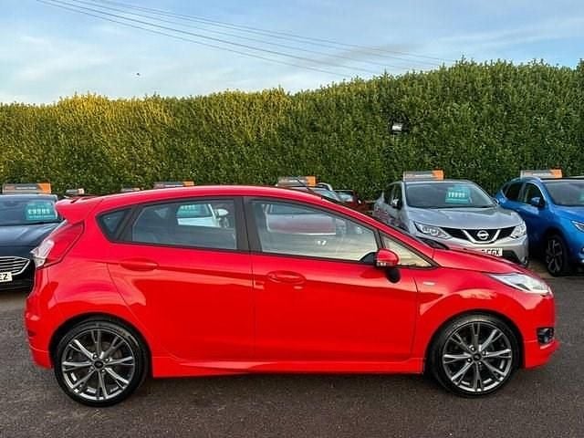Used Ford Fiesta ST-Line 2017 Red Hatchback