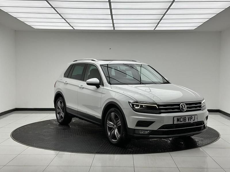 Used VW Tiguan SEL 150 HP (110 kW) 2018 White SUV