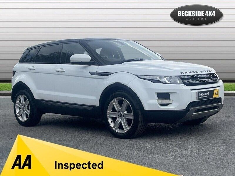 White Used 2013 Land Rover Range Rover evoque Pure SUV | £9,949 (Good price) - Image 1/3