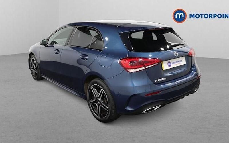 Used Mercedes A250 Executive 218 HP (160 kW) 2022 Blue Hatchback