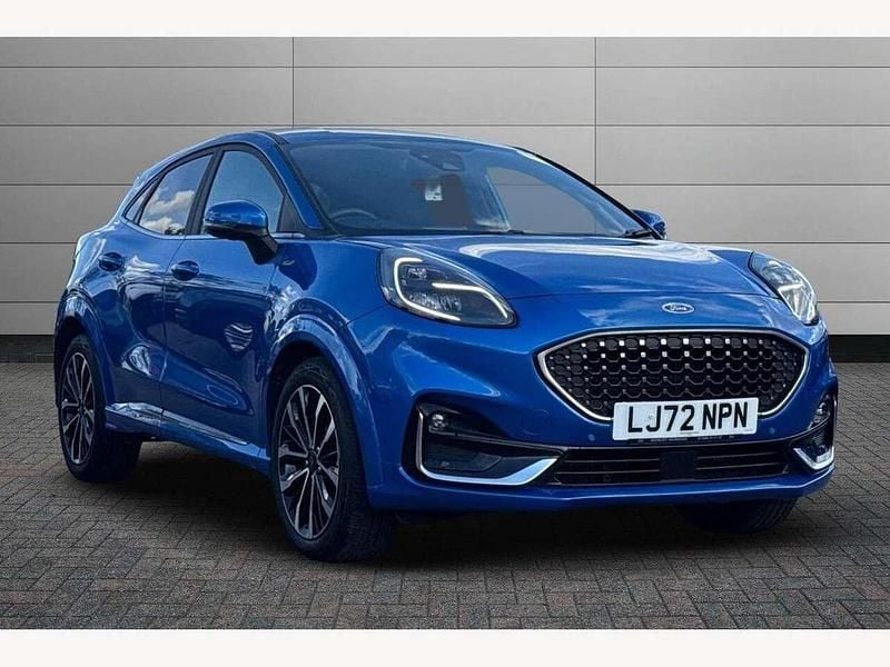 Blue Used 2022 Ford Puma ST-Line SUV | £19,295 (Fair price) - Image 1/2