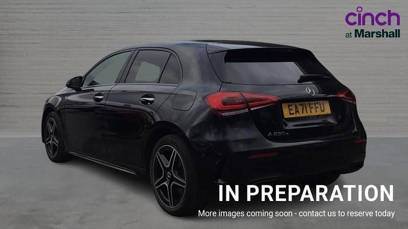 Used Mercedes A250 AMG Line Premium 218 HP (160 kW) 2022 Black