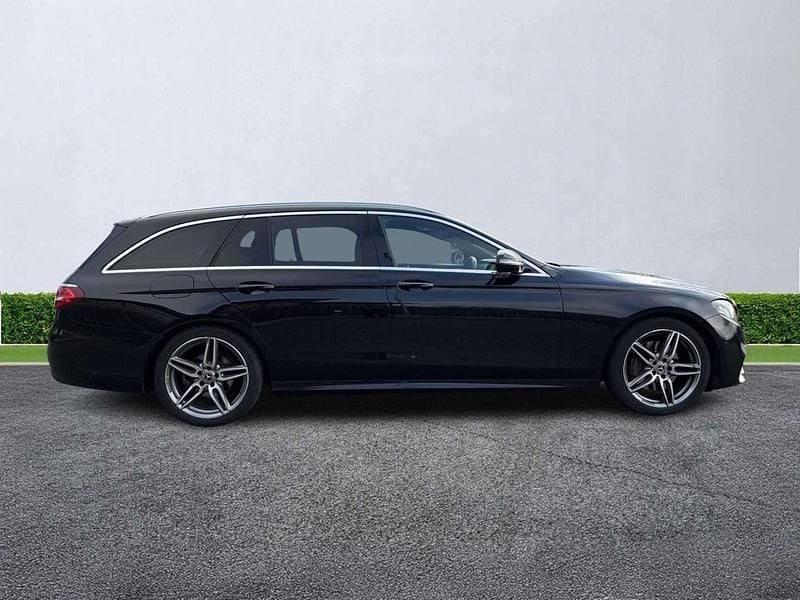Used Mercedes E200 AMG line 184 HP (135 kW) 2018 Black Estate