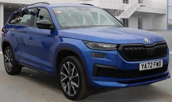 Blue Used 2023 Skoda Kodiaq SportLine SUV | £41,280 - Image 1/1