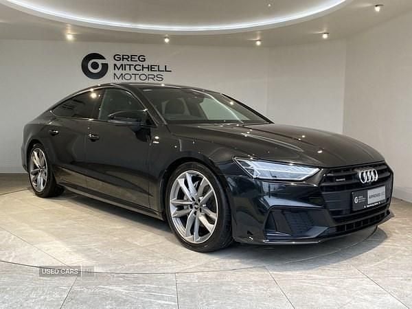 Grey Used 2020 Audi A7 Black Edition Hatchback | £29,590 (A bit pricey) - Image 1/4