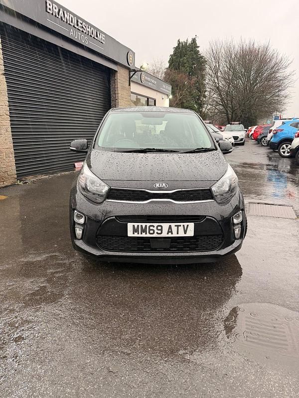 Used Kia Picanto 84 HP (61 kW) 2020 Black Hatchback