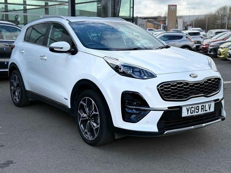 Used Kia Sportage GT-Line 136 HP (100 kW) 2019 White SUV