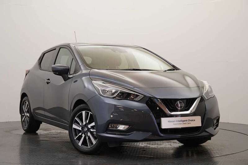 Grey Used 2019 Nissan Micra Tekna Hatchback | £9,899 (Fair price) - Image 1/4