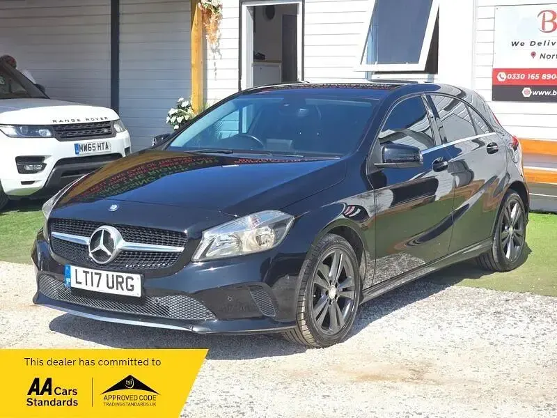 Used Mercedes A200 Executive 136 HP (100 kW) 2017 Black Hatchback