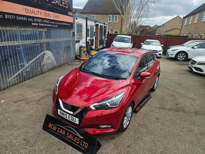 Used Nissan Micra Acenta 2019 Red Hatchback