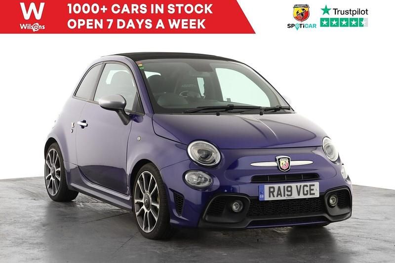 Used Abarth 595 Turismo 2019 Blue Cabriolet