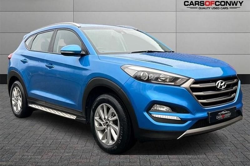 Used Hyundai Tucson SE 132 HP (97 kW) 2016 Blue SUV