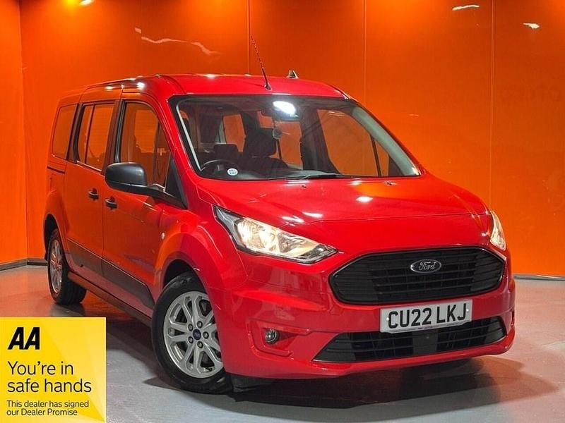 Red Used 2022 Ford Grand Tourneo Connect Zetec MPV | £19,999 (Fair price) - Image 1/3