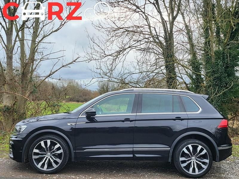 Used VW Tiguan R-line 150 HP (110 kW) 2019 Black SUV