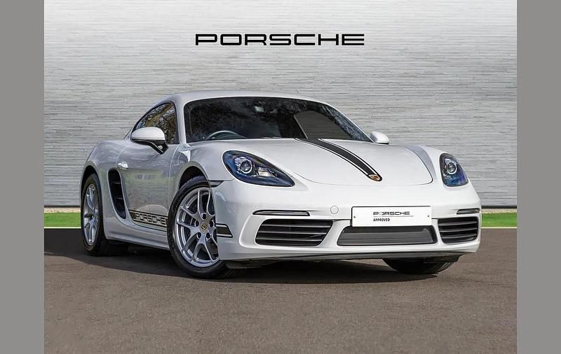 Used Porsche Cayman 296 HP (217 kW) 2019 White Coupe