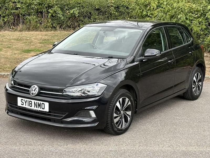 Black Used 2018 VW Polo SE Hatchback | £9,800 (Fair price) - Image 1/4