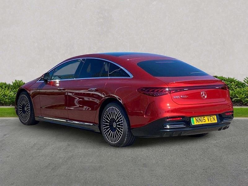 Used Mercedes EQS450+ AMG Line Premium Plus 244 kW (333 HP) 2023 Red Sedan