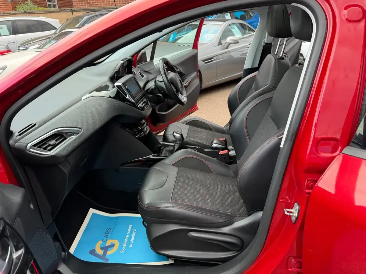 Used Peugeot 2008 GT-line 100 HP (73 kW) 2018 Red SUV