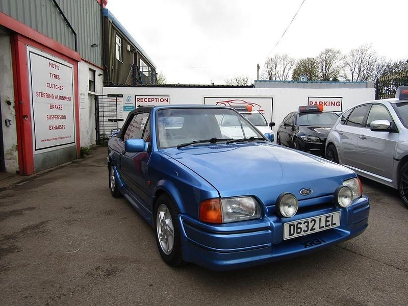 Blue Used 1986 Ford Escort Cabriolet Cabriolet | £9,995 - Image 1/4