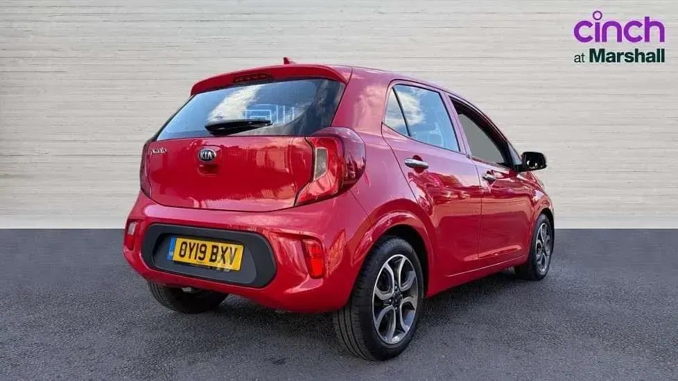 Used Kia Picanto 83 HP (61 kW) 2019 Red Hatchback