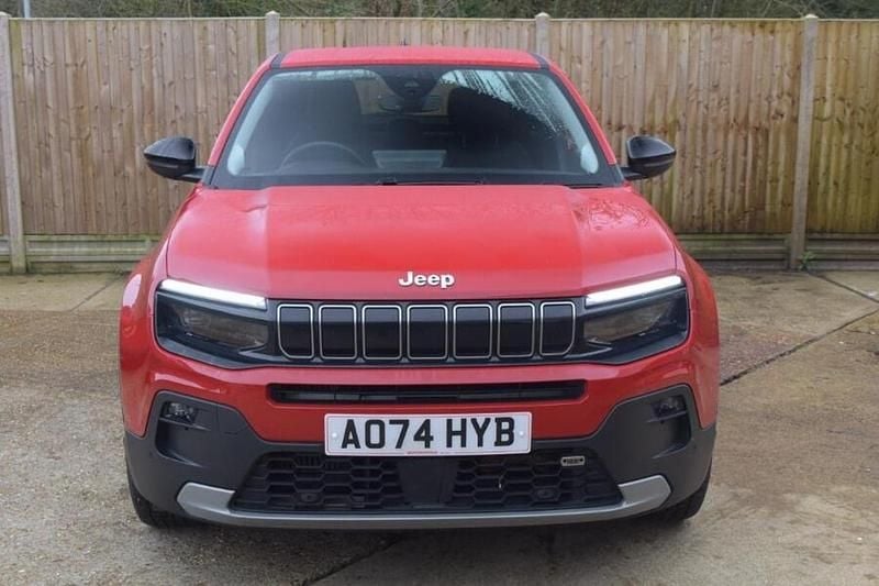 Used Jeep Avenger Summit 100 HP (73 kW) 2024 Red SUV