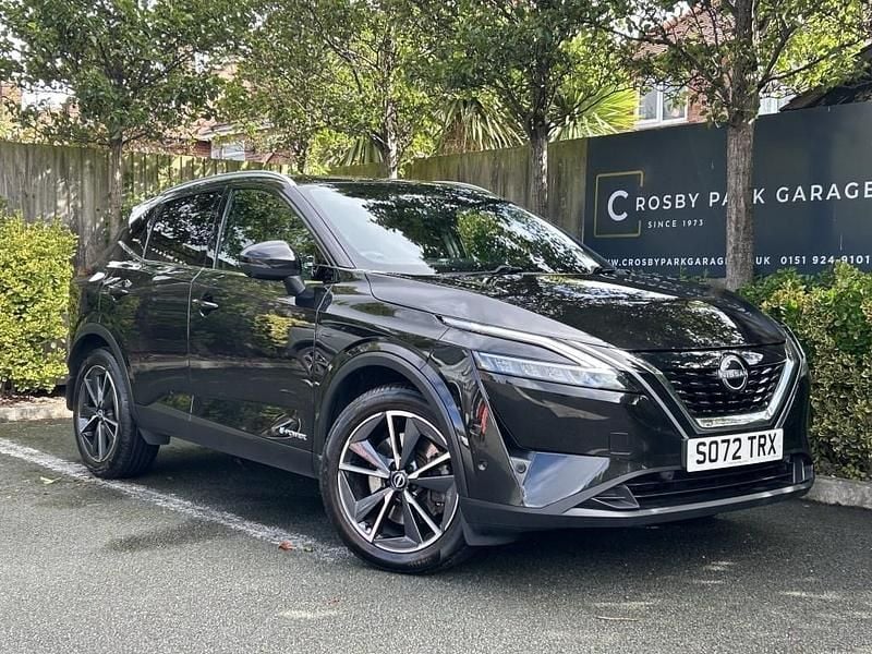 Black Used 2022 Nissan Qashqai Tekna SUV | £25,000 (Fair price) - Image 1/4