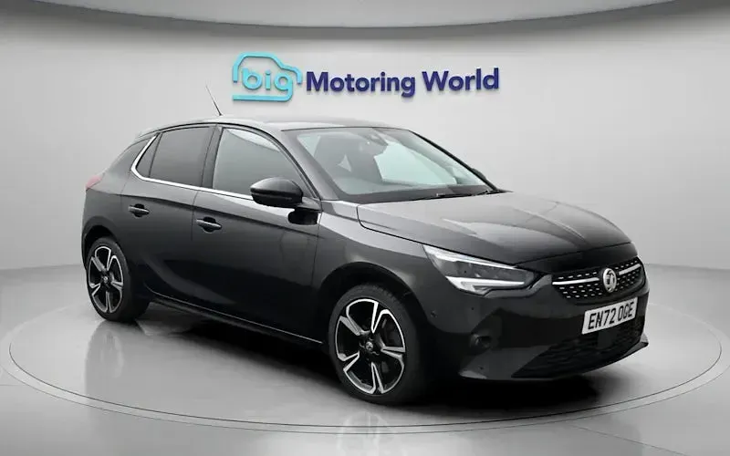 Used Vauxhall Corsa Edition 101 HP (74 kW) 2022 Black Hatchback