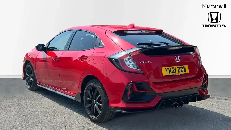 Used Honda Civic Sport 182 HP (133 kW) 2021 Solid  rallye red
