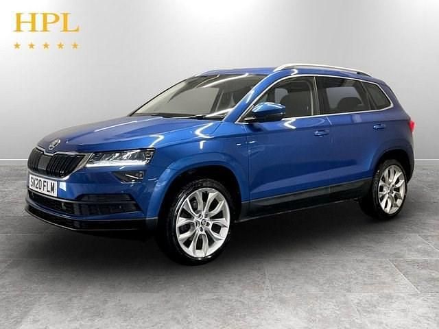 Used Skoda Karoq SE L 150 HP (110 kW) 2020 Blue SUV