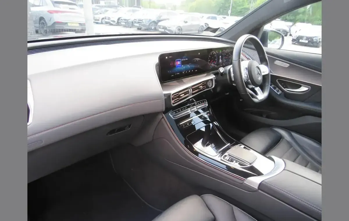 Used Mercedes EQC400 AMG Line Premium 300 kW (408 HP) 2023 Black SUV