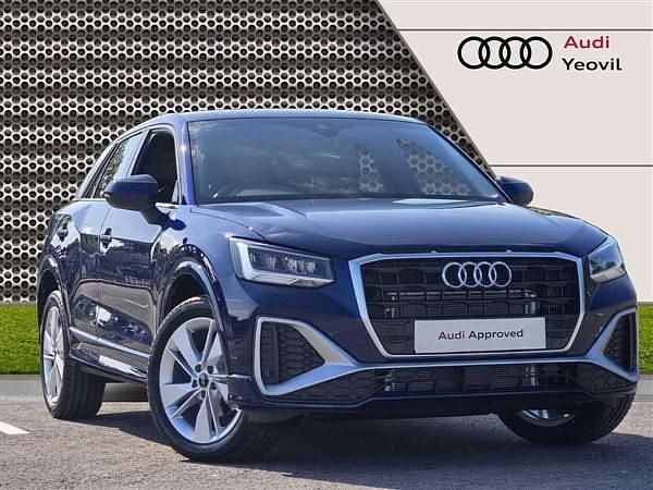 Blue Used 2025 Audi Q2 S-Line SUV | £29,840 (A bit pricey) - Image 1/4