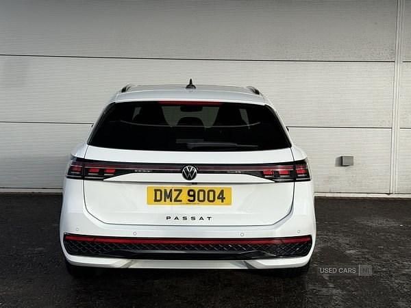 Used VW Passat R-line 2024 White Estate