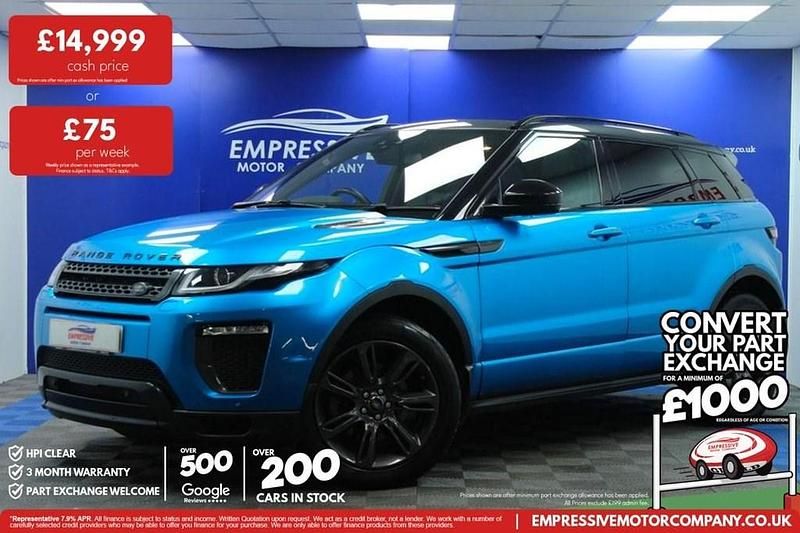 Used Land Rover Range Rover evoque Landmark 180 HP (132 kW) 2019 Blue Estate