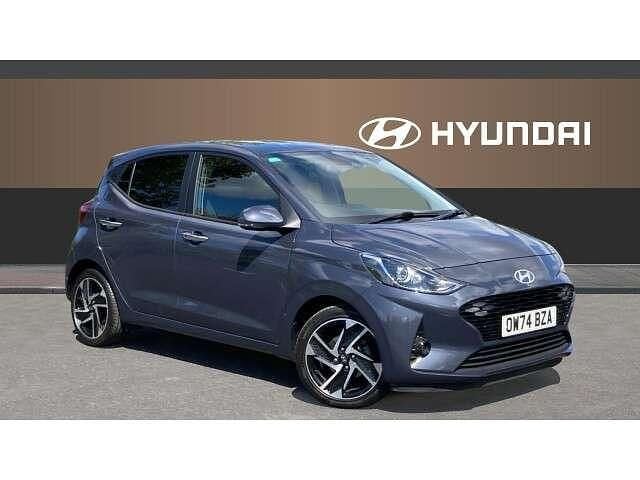 Grey Used 2024 Hyundai i10 Premium Hatchback | £16,666 (Fair price) - Image 1/4