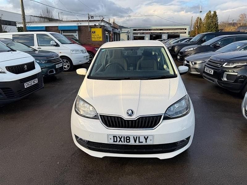 Used Skoda Citigo SE L 75 HP (55 kW) 2018 White Hatchback