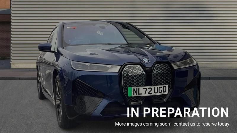 Blue Used 2022 BMW iX M Sport SUV | £33,454 (Good price) - Image 1/4