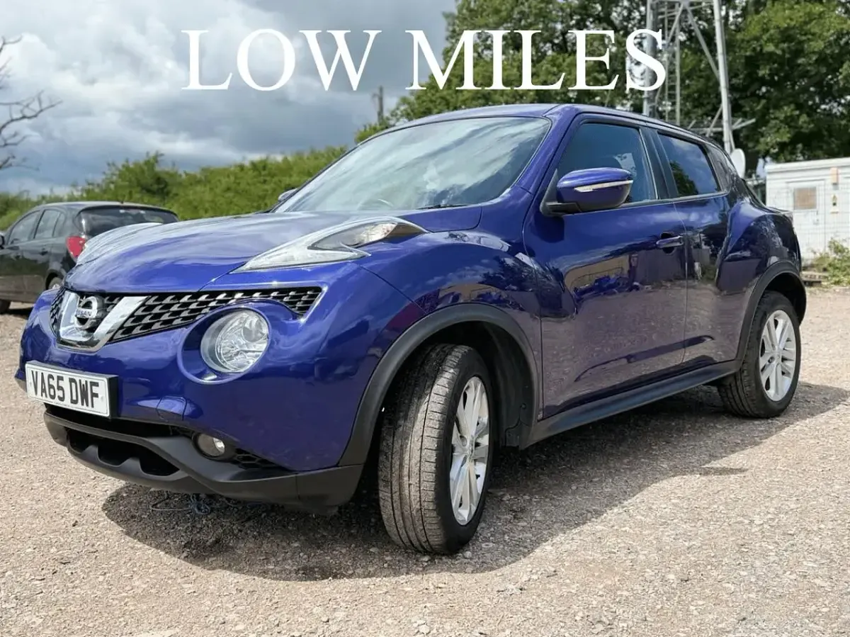 Used Nissan Juke N-Connecta 117 HP (86 kW) 2016 Blue SUV