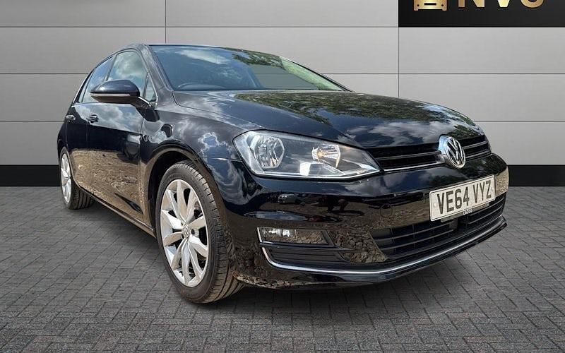 Black Used 2015 VW Golf VII GT Hatchback | £7,295 (Good price) - Image 1/4