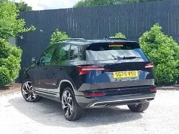 Used Skoda Karoq SportLine 150 HP (110 kW) 2025 Black SUV