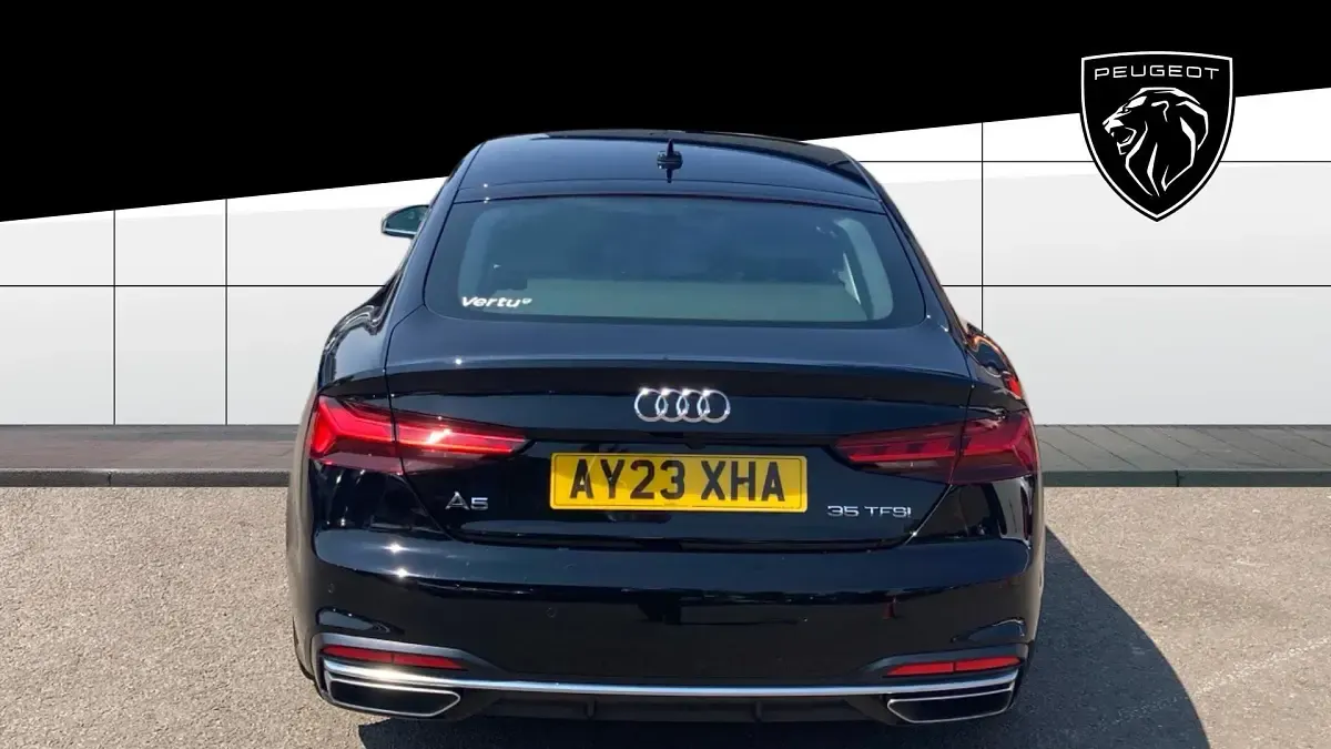 Used Audi A5 Advanced 150 HP (110 kW) 2023 Black Coupe